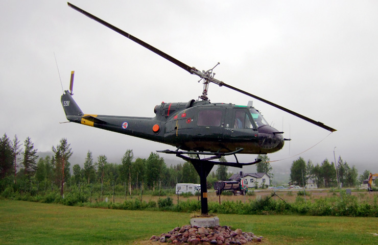Bell UH-1B "591" Bardufoss flystasjon